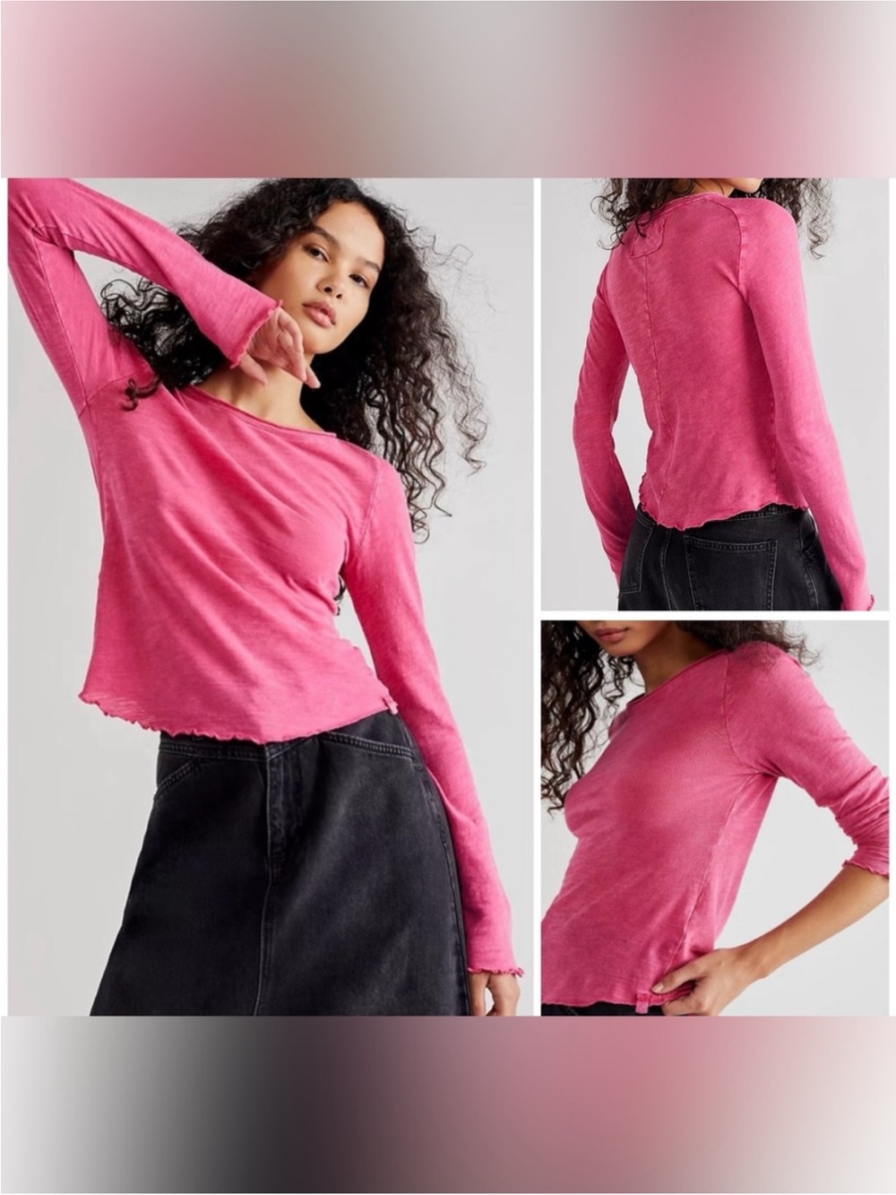 Pink long sleeve